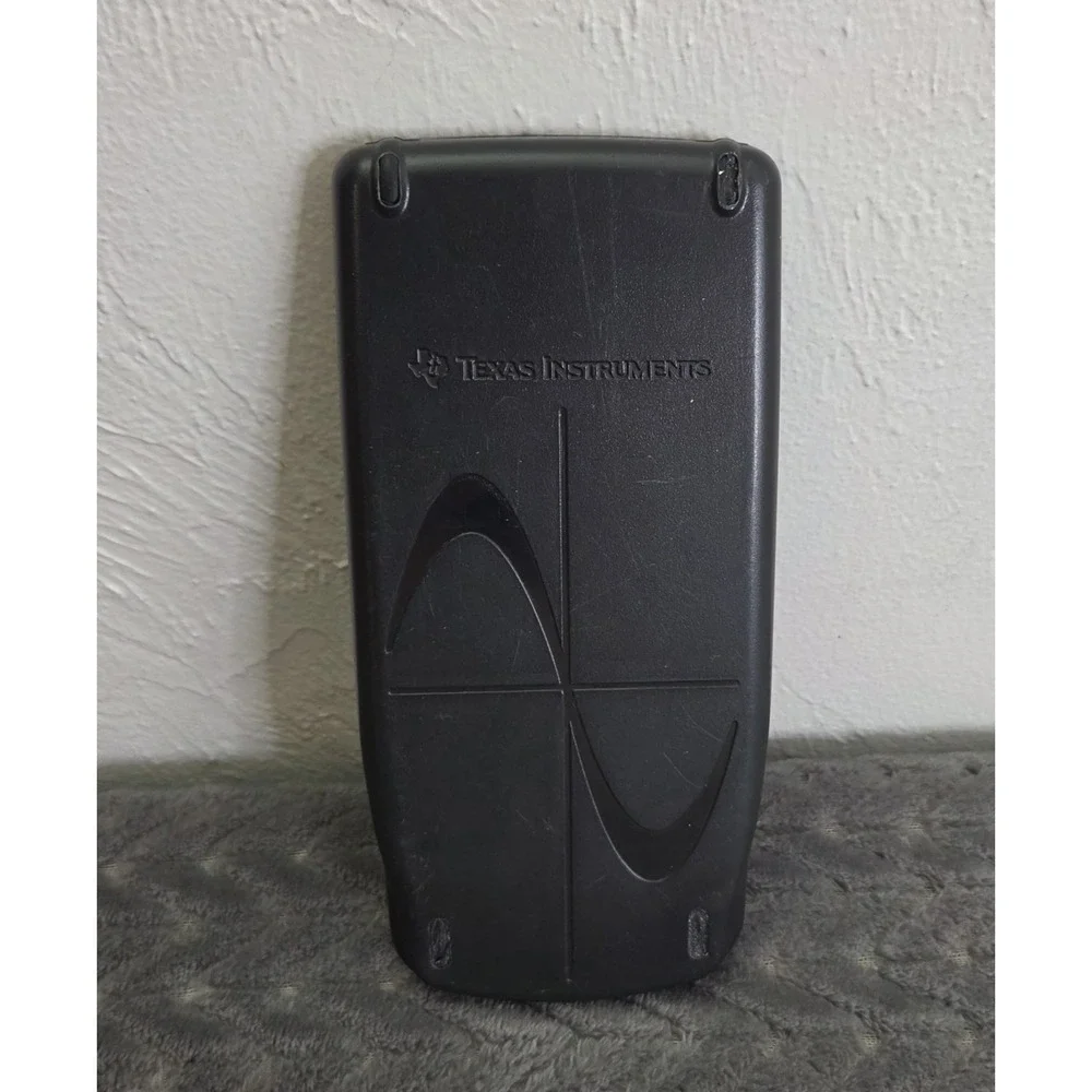Texas Instruments T1-83 Plus Graphing Calculator Cover Tested Working Black